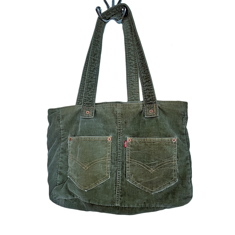 Levi’s Vintage 2000’s Y2K pocket corduroy cargo tote bag
